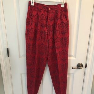 Mexx Red Patterned Pants